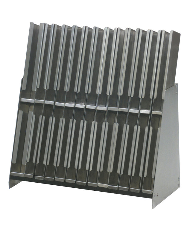 Giá để chai mini dưới quầy thép không gỉ Eagle Group BRM-24 Spec-Bar 2000 61 x 61 cm