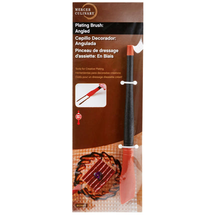 Cọ quét silicone tạo hình món ăn Mercer Culinary M35601 góc 60 độ