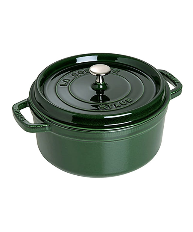 Nồi Cocotte Gang Tráng Men Staub 1003982 6.6 lít Có Nắp Màu Basil