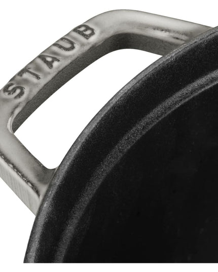 Nồi Cocotte Gang Tráng Men Staub 1004230 8.5 lít Có Nắp Màu Graphite Gray