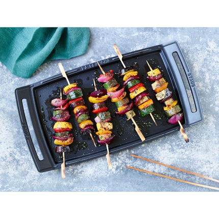 Chảo Nướng Staub 1003954 Chữ Nhật Có Tay Cầm 47 x 24.9 cm Gang Đúc Đen Mờ