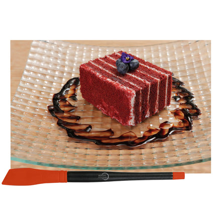 Cọ quét silicone tạo hình món ăn Mercer Culinary M35601 góc 60 độ