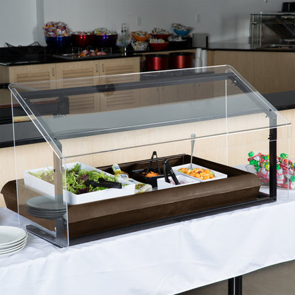 Quầy salad/buffet để bàn Carlisle 767001 nâu 1,2 m Five Star