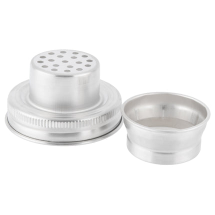 Nắp bình lắc hũ mason thay thế thép không gỉ 2 mảnh TableCraft MJSST
