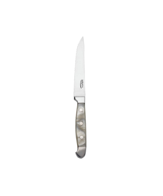 Dao Bít Tết Mikasa Hospitality 5263859 23.6 cm Thép Không Gỉ 18/10 Họa Tiết Williamsburg Rim