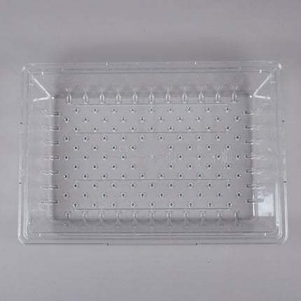 Khay thoát nước màu trong suốt Rubbermaid® FG330300CLR 66 x 45,7 x 12,7 cm