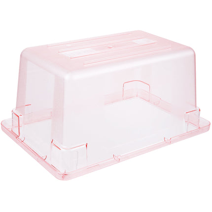 Hộp đựng thực phẩm màu đỏ Carlisle StorPlus 10612C05 18,9 lít 45,7 x 30,5 x 22,9 cm