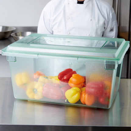 Hộp đựng thực phẩm màu xanh lá Carlisle StorPlus 10623C09 66 x 45,7 x 30,5 cm
