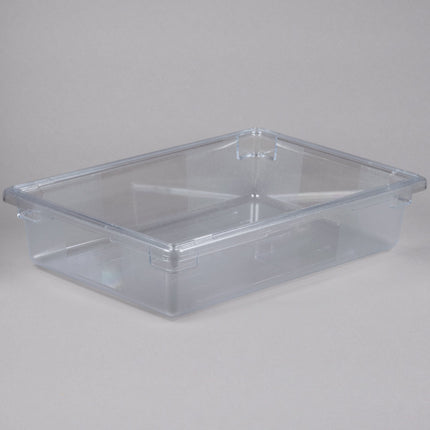 Hộp đựng thực phẩm nhựa polycarbonate trong suốt Rubbermaid FG330800CLR - 66 x 46 x 15 cm