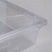 Hộp đựng thực phẩm nhựa polycarbonate trong suốt Rubbermaid FG330800CLR - 66 x 46 x 15 cm