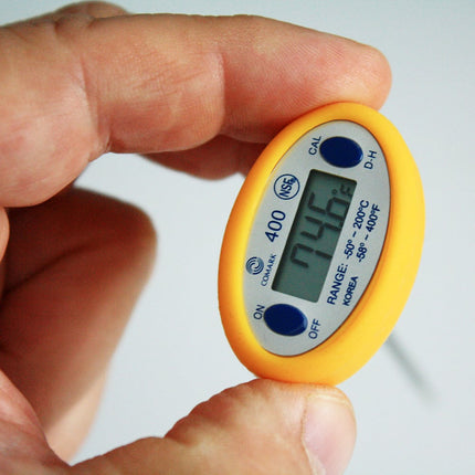 Nhiệt Kế Điện Tử Bỏ Túi Comark 400YB Que Đo 12.7 cm, Màu Vàng