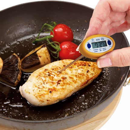 Nhiệt Kế Điện Tử Bỏ Túi Comark 400YB Que Đo 12.7 cm, Màu Vàng