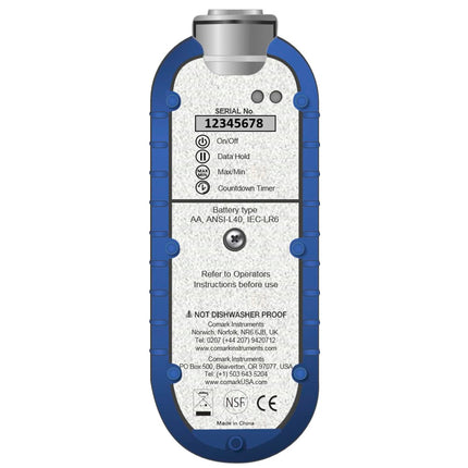 Nhiệt Kế Cặp Nhiệt Điện Kỹ Thuật Số Chống Nước Comark C48 - Loại K