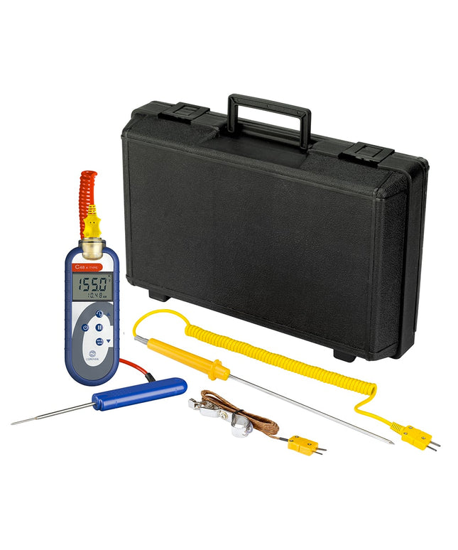 Bộ Nhiệt Kế Thực Phẩm Comark C48/P6 Đầu Dò PK19M - Type K