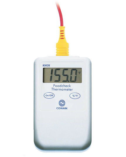 Máy Đo Nhiệt Độ Kỹ Thuật Số Comark KM28KIT Cặp Nhiệt Điện Type K Đầu Dò 7.6 cm, -40 Đến 1000 Độ F
