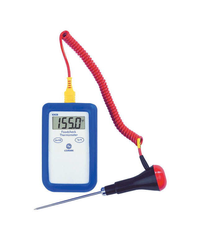 Máy Đo Nhiệt Độ Kỹ Thuật Số Comark KM28/P13 Cặp Nhiệt Điện Loại K Que Đo 10.2 cm, -40 Đến 1000 Độ F