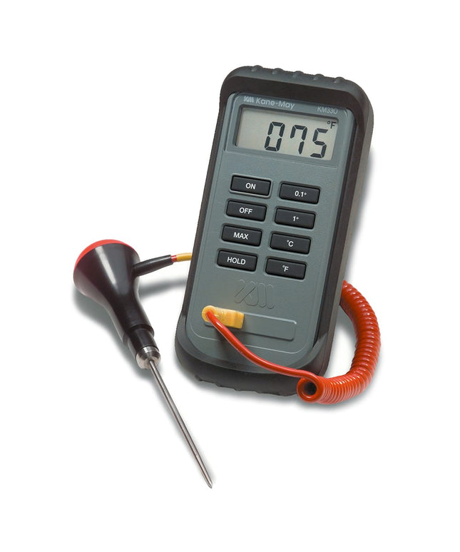 Nhiệt Kế Điện Tử Comark KM330 Type K, -58 Đến 1999 Độ F