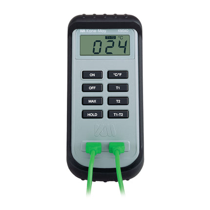 Nhiệt Kế Điện Tử Comark KM340 Loại K Đầu Vào Kép