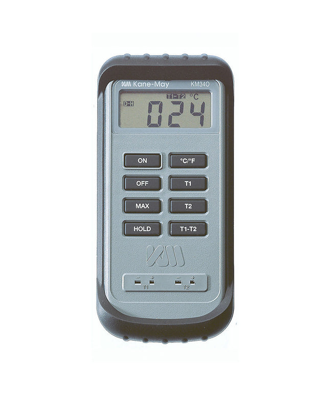 Nhiệt Kế Điện Tử Comark KM340 Type K Hai Đầu Đo