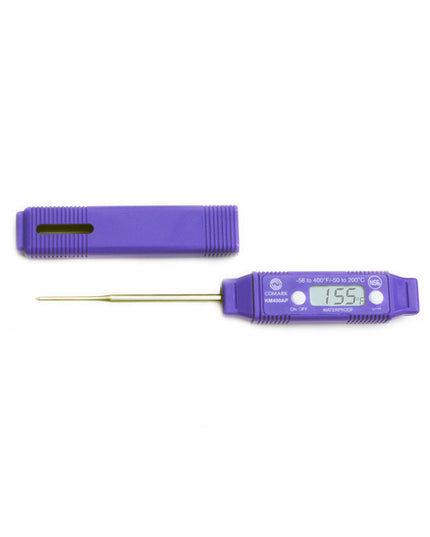 Nhiệt Kế Bỏ Túi Dạng Bút Kỹ Thuật Số Comark KM400AP Thân 7.6 cm, Màu Tím
