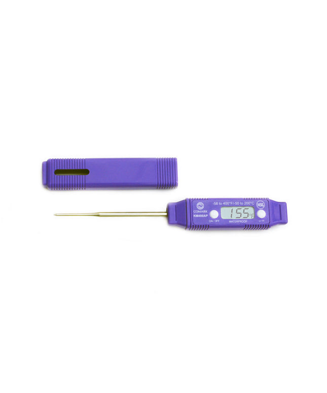 Nhiệt Kế Bỏ Túi Dạng Bút Kỹ Thuật Số Comark KM400AP Thân 7.6 cm, Màu Tím