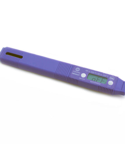 Nhiệt Kế Bỏ Túi Dạng Bút Kỹ Thuật Số Comark KM400AP Thân 7.6 cm, Màu Tím