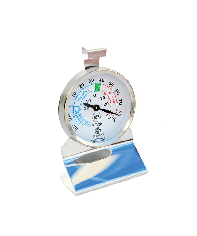 Nhiệt Kế Tủ Lạnh Tủ Đông Comark RFT2AK Inox -20 Đến 80F