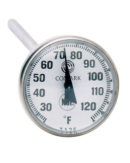 Nhiệt Kế Bỏ Túi Comark T125 Mặt Số 2.5 cm Thân 12.7 cm, 25 Đến 125 Độ F