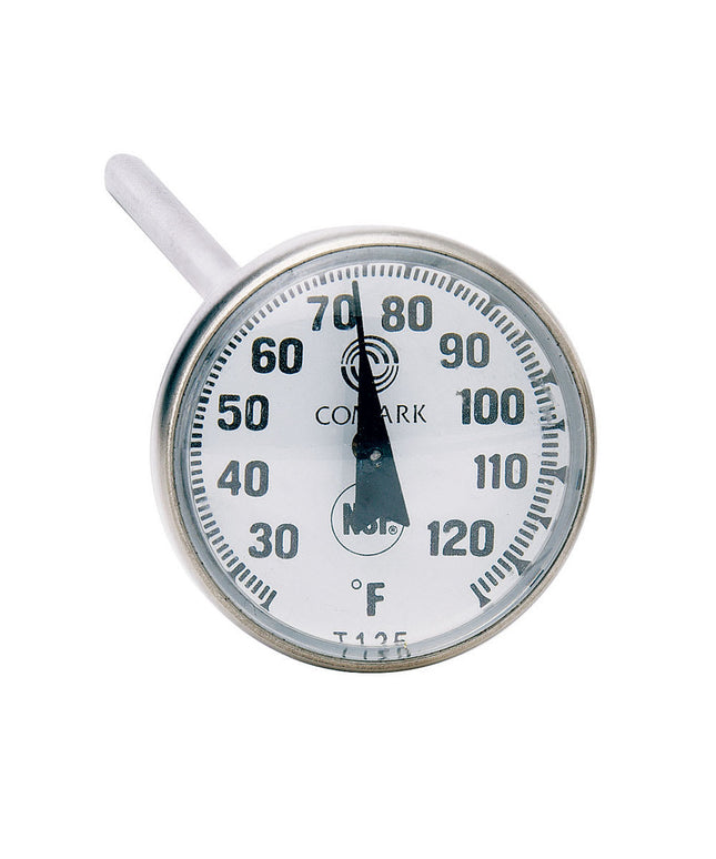 Nhiệt Kế Bỏ Túi Comark T125 Mặt Số 2.5 cm Thân 12.7 cm, 25 Đến 125 Độ F