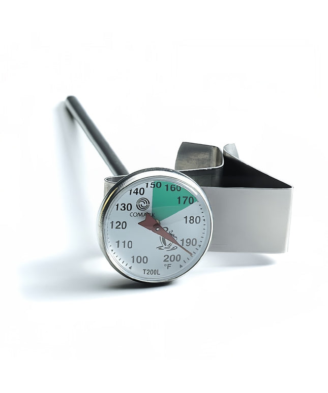 Nhiệt Kế Bỏ Túi Cà Phê Espresso Comark T200L Mặt Đồng Hồ 2.5 cm Que 12.7 cm, 100 Đến 200 Độ F