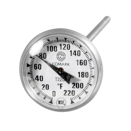 Nhiệt Kế Bỏ Túi Comark T220A Mặt Số 2.5 cm Que Đo 12.7 cm, 0 Đến 220 Độ F