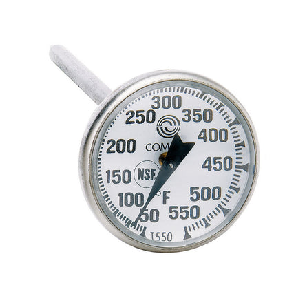 Nhiệt Kế Bỏ Túi Comark T550AK Mặt Đồng Hồ 2.5 cm Que Đo 12.7 cm, 10 Đến 288 Độ C