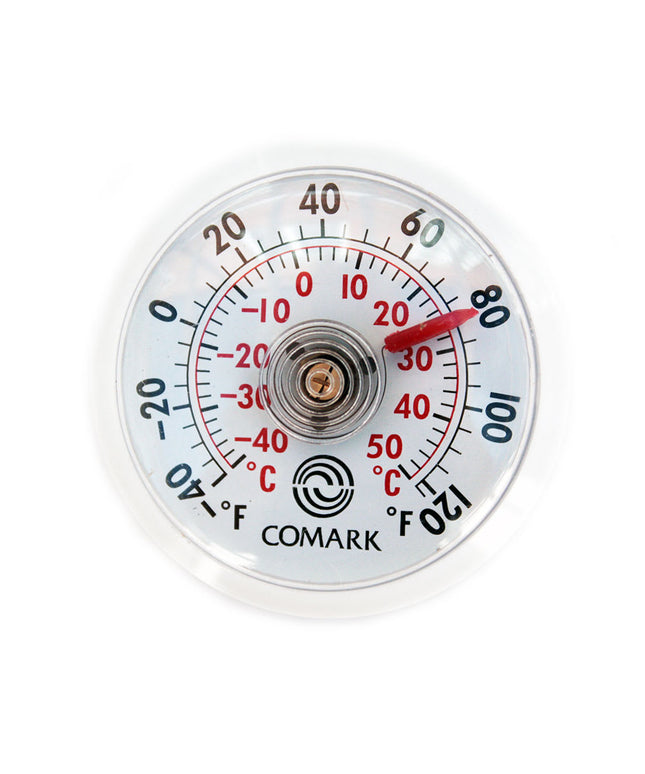 Nhiệt Kế Trong Nhà Ngoài Trời Comark UTL140 Mặt Số 5.1 cm Gắn Nam Châm Hoặc Keo Dính