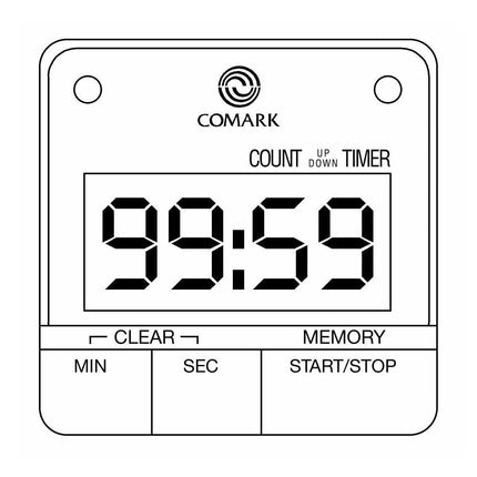 Đồng Hồ Hẹn Giờ Điện Tử Comark UTL264 Màn Hình Lớn Bộ Nhớ Tích Hợp