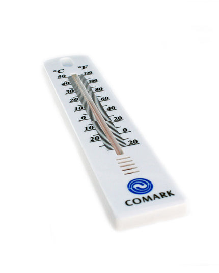 Nhiệt Kế Treo Tường Comark WT4 Hiển Thị Độ F Và Độ C Trên Thẻ Trưng Bày