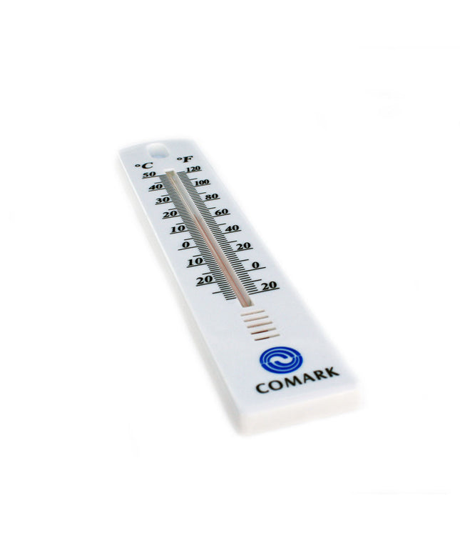 Nhiệt Kế Treo Tường Comark WT4 Hiển Thị Độ F Và Độ C Trên Thẻ Trưng Bày