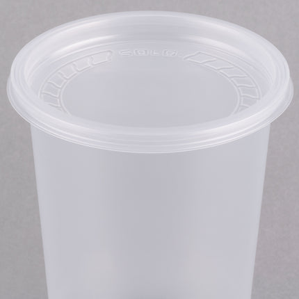 Nắp nhựa PP lõm trong suốt Solo MicroGourmet - Thùng 500 cái