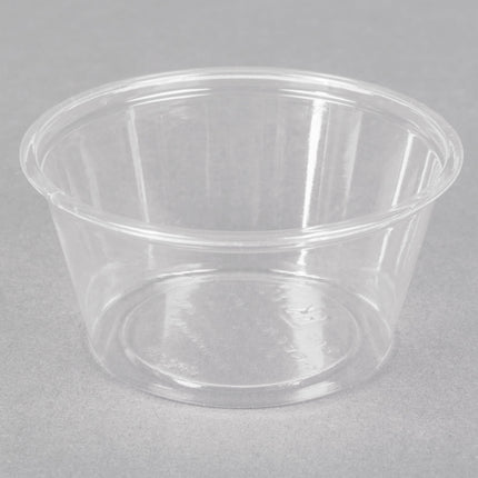 Ly đựng khẩu phần nhựa PLA phân hủy sinh học trong suốt Fabri-Kal GPC200 Greenware 59 ml - Bộ 200 cái