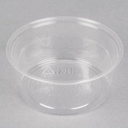 Cốc khẩu phần / soufflé nhựa Fabri-Kal Greenware GPC325 96 ml phân hủy sinh học - Thùng 2.000 cái