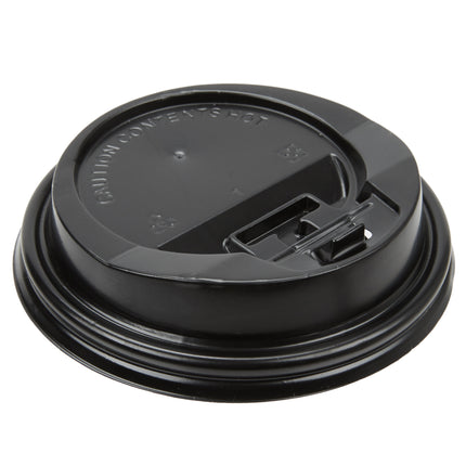 Nắp ly giấy giữ nóng có nắp gập Choice đen cho ly 296-710 ml - Thùng 1.000 cái