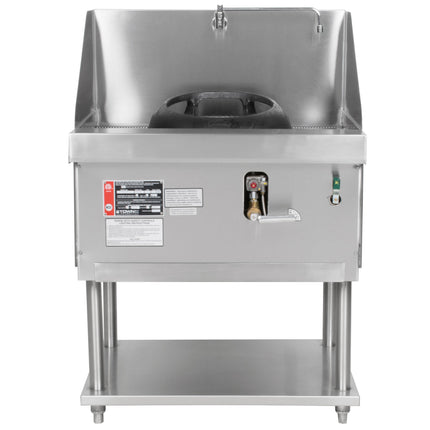 Bếp xào wok gas tự nhiên Town M-1-JR-N một họng kèm vòng chảo Mandarin gang 33 cm