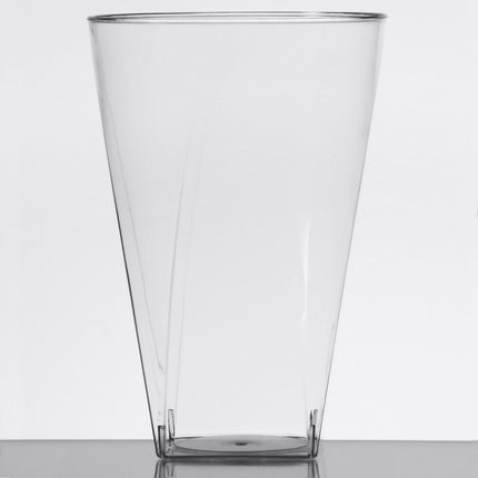 Ly nhựa đáy vuông trong suốt Fineline Savvi Serve 410SB 296 ml - Thùng 500 cái