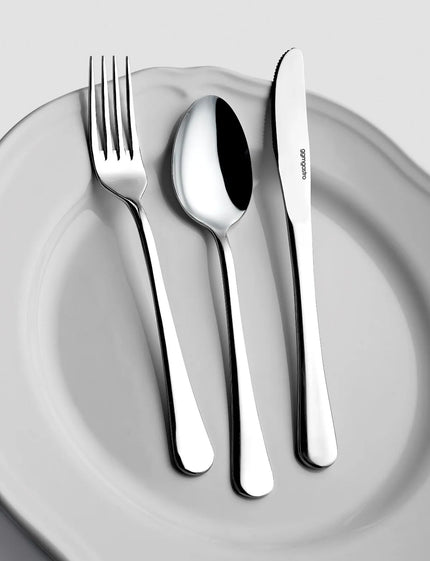 (12 Cái) Dao Ăn - GGM Gastro Mila - Thép Không Gỉ 18/10 - 221mm - Bóng Gương