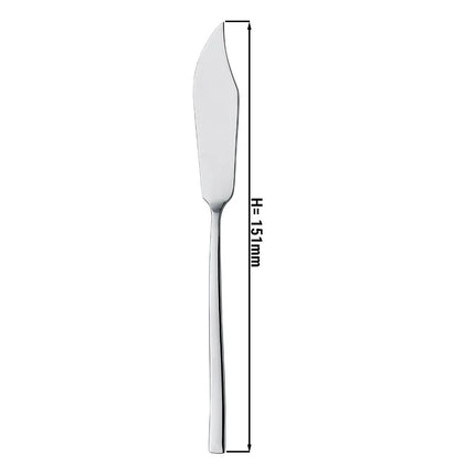 (12 Cái) Dao Cá - GGM Gastro Stella - Thép Không Gỉ 18/10 - 151mm