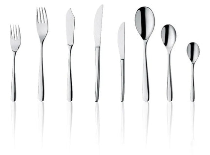 (12 Cái) Dao Tráng Miệng - GGM Gastro Aleria - Thép Không Gỉ 18/0 - 186mm