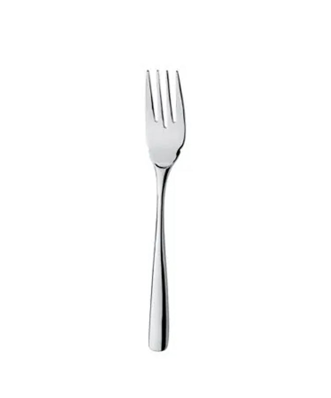 (12 Cái) Nĩa Tráng Miệng - GGM Gastro Aleria - Thép Không Gỉ 18/10 - 157mm