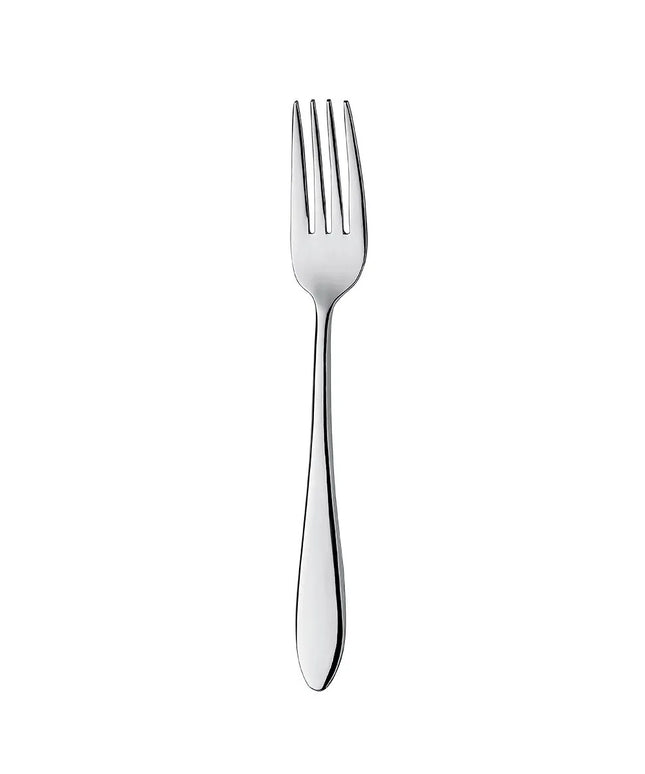 (12 Cái) Nĩa Tráng Miệng - GGM Gastro Leandro - Thép Không Gỉ 18/10 - 161mm