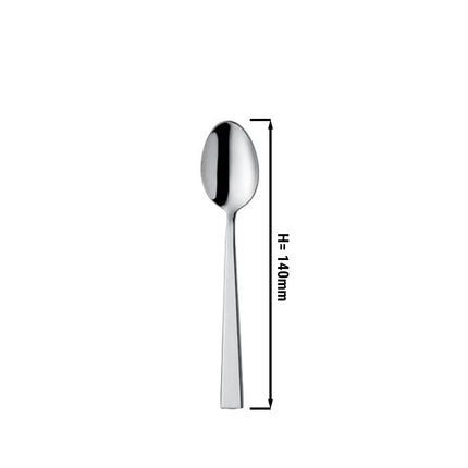 (12 Cái) Thìa Tráng Miệng - GGM Gastro Luca - Thép Không Gỉ 18/10 - 140mm