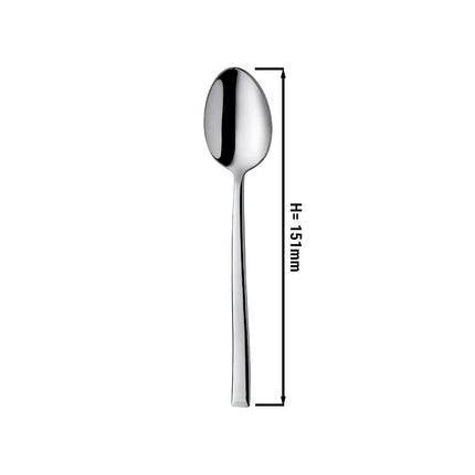 (12 Cái) Thìa Tráng Miệng - GGM Gastro Stella - Thép Không Gỉ 18/10 - 151mm