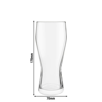 (12 pcs) Beer glass - GGM Gastro BEER SPECIALS - 400 ml